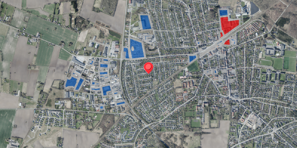 Jordforureningskort på Erantisvej 14, 4690 Haslev