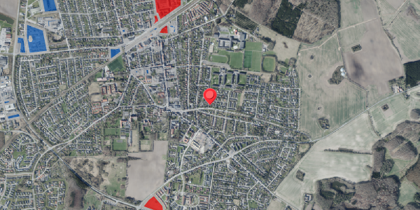 Jordforureningskort på Ferskenvej 21, 4690 Haslev