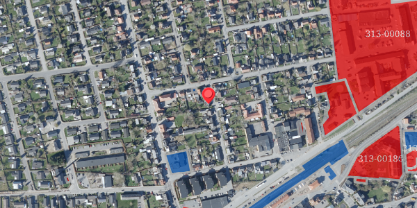 Jordforureningskort på Fredensvej 13, 4690 Haslev