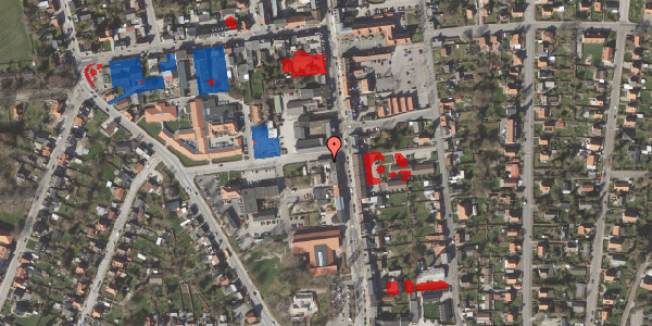 Jordforureningskort på Frederiksgade 1, 4690 Haslev