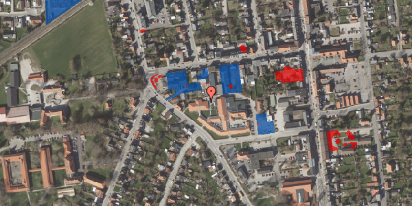 Jordforureningskort på Frederiksgade 50, 4690 Haslev