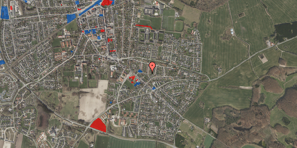 Jordforureningskort på Glentevej 21, 4690 Haslev