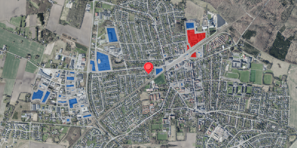 Jordforureningskort på Leragervej 13, 4690 Haslev