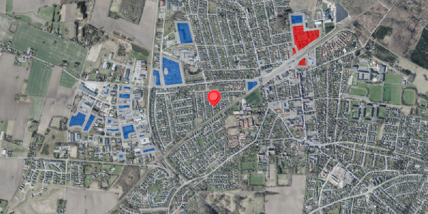 Jordforureningskort på Sandagervej 13, 4690 Haslev