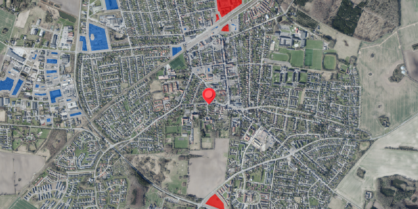Jordforureningskort på Skolegade 9, 4690 Haslev