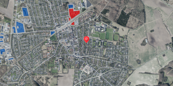 Jordforureningskort på Themstrupvej 52, 4690 Haslev