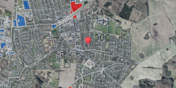 Jordforureningskort på Themstrupvej 68, 4690 Haslev