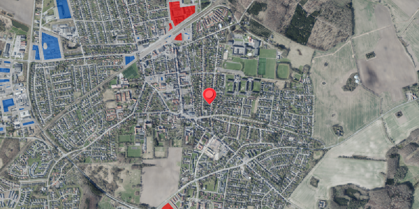 Jordforureningskort på Themstrupvej 70, 4690 Haslev