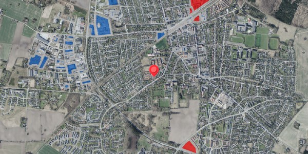 Jordforureningskort på Vesterled 14, 4690 Haslev
