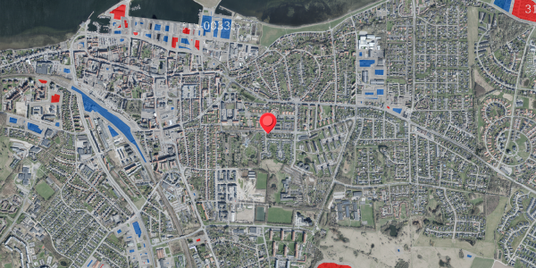 Jordforureningskort på Anders Larsensvej 10, 4300 Holbæk
