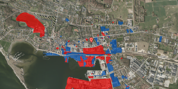 Jordforureningskort på Elmegade 21, 4400 Kalundborg