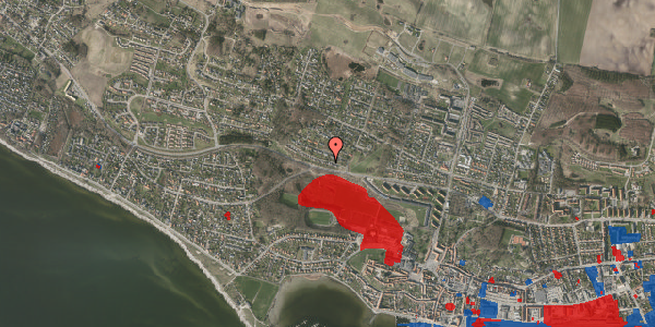 Jordforureningskort på Munkebakken 9, 4400 Kalundborg