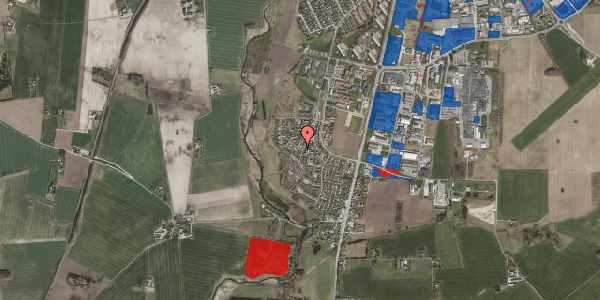 Jordforureningskort på Abelsvej 70, 4100 Ringsted