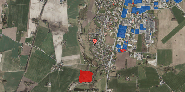 Jordforureningskort på Abelsvej 100B, 4100 Ringsted