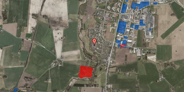 Jordforureningskort på Abelsvej 186, 4100 Ringsted