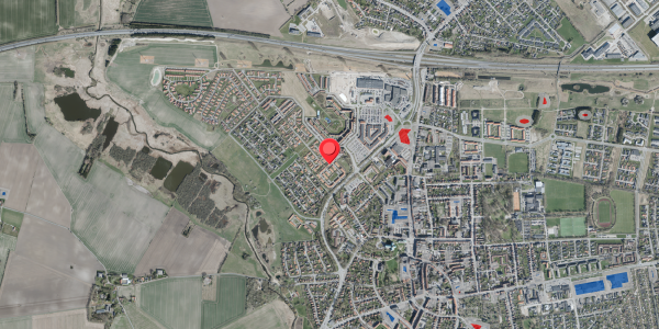 Jordforureningskort på Bispegården 6, 4100 Ringsted