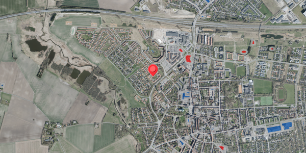 Jordforureningskort på Bispegården 13, 4100 Ringsted