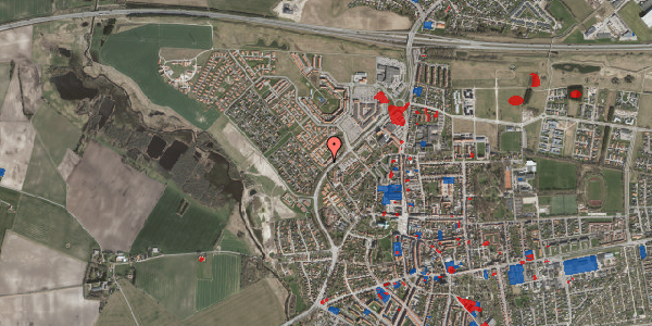Jordforureningskort på Bispegården 40, 4100 Ringsted