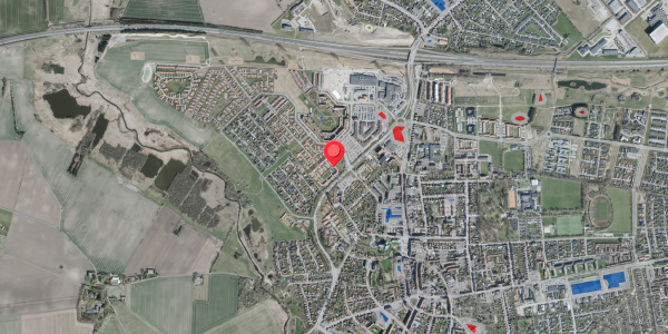 Jordforureningskort på Bispegården 72, 4100 Ringsted