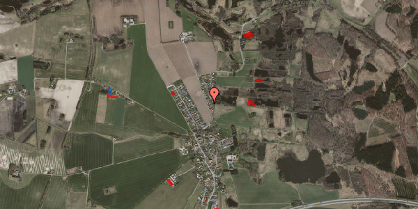 Jordforureningskort på Bjergvej 18, 4100 Ringsted