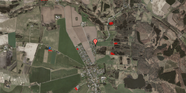 Jordforureningskort på Bjergvej 38, 4100 Ringsted