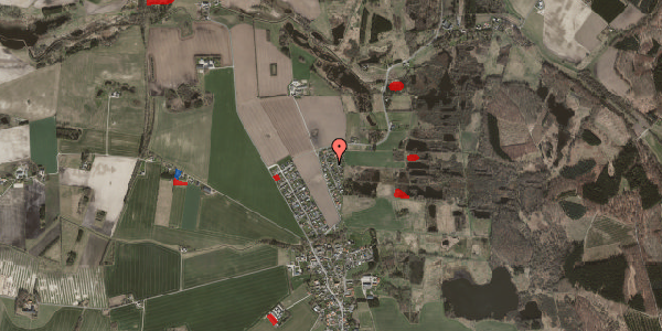 Jordforureningskort på Bjergvej 40, 4100 Ringsted