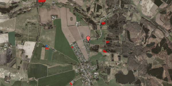Jordforureningskort på Bjergvej 42, 4100 Ringsted
