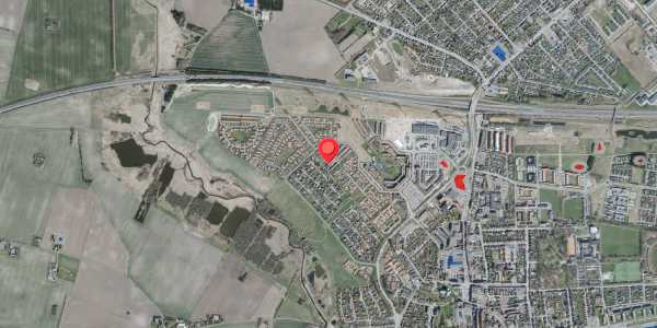 Jordforureningskort på Degnesvinget 21, 4100 Ringsted