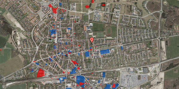 Jordforureningskort på Dronningensgade 13, 4100 Ringsted