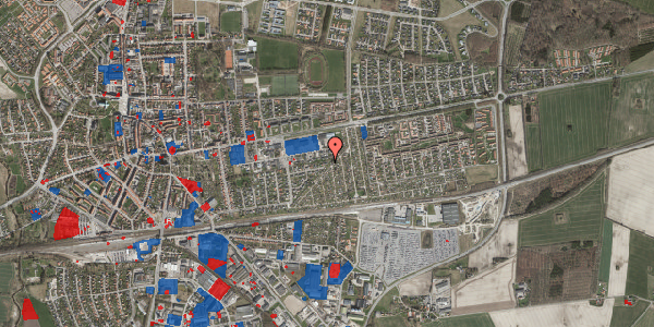 Jordforureningskort på Duevej 19, 4100 Ringsted