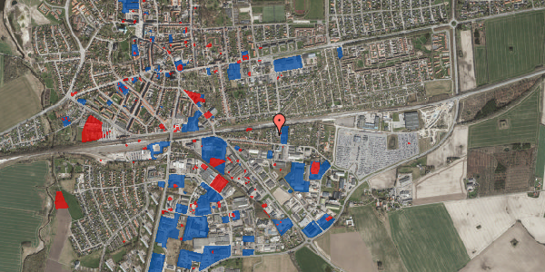 Jordforureningskort på Egevej 8, 4100 Ringsted