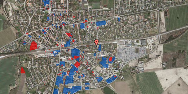 Jordforureningskort på Egevej 9, 4100 Ringsted
