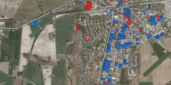 Jordforureningskort på Elmevej 13, 4100 Ringsted
