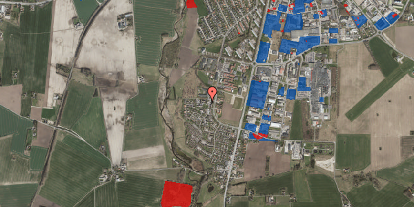 Jordforureningskort på Eriksvej 21, 4100 Ringsted
