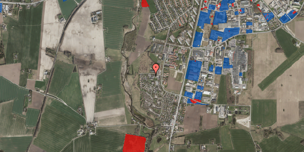 Jordforureningskort på Eriksvej 33, 4100 Ringsted