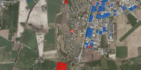 Jordforureningskort på Eriksvej 37, 4100 Ringsted