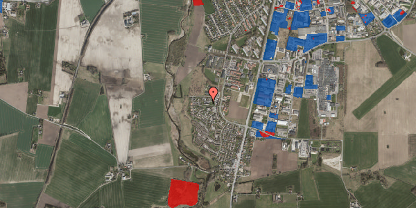 Jordforureningskort på Eriksvej 45, 4100 Ringsted