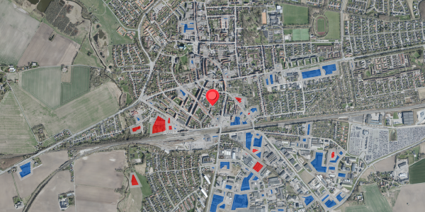 Jordforureningskort på Harhoffs Alle 25, 4100 Ringsted
