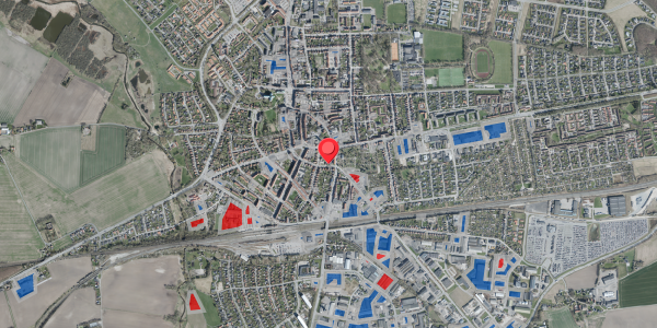 Jordforureningskort på Hovmarksvej 4, 4100 Ringsted
