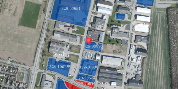 Jordforureningskort på Huginsvej 21, 4100 Ringsted