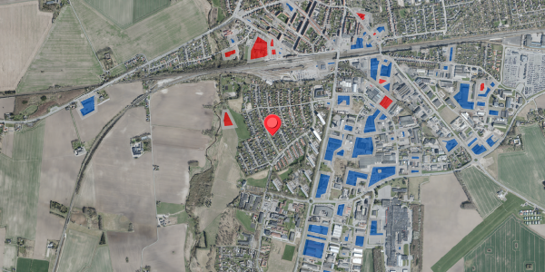 Jordforureningskort på Hybenvej 33, 4100 Ringsted