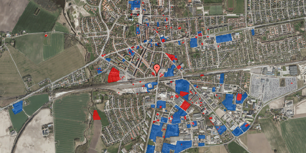 Jordforureningskort på Jernbanevej 2, 4100 Ringsted