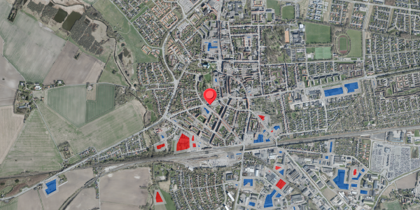 Jordforureningskort på Jyllandsgade 7, 4100 Ringsted
