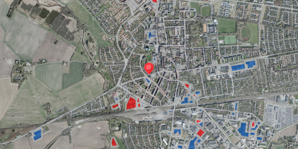 Jordforureningskort på Jyllandsgade 16, 4100 Ringsted