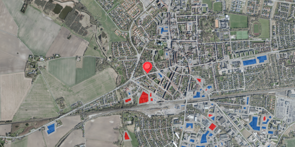 Jordforureningskort på Jyllandsgade 36, 4100 Ringsted