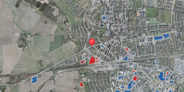 Jordforureningskort på Jyllandsgade 40, 4100 Ringsted