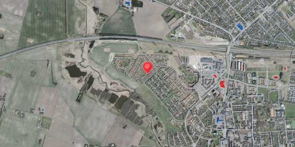 Jordforureningskort på Klosteråsen 7, 4100 Ringsted