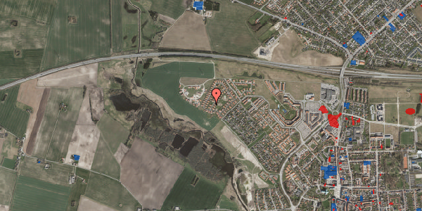 Jordforureningskort på Klosteråsen 45, 4100 Ringsted