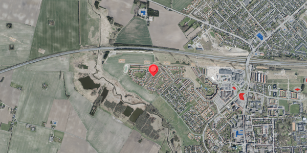 Jordforureningskort på Klosteråsen 75, 4100 Ringsted