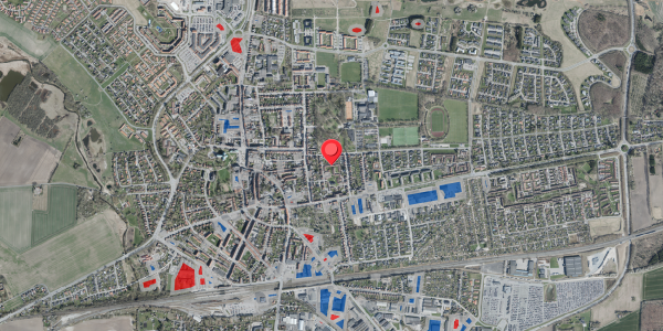 Jordforureningskort på Kongensgade 40, 4100 Ringsted